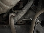 Engine with A/C Compressor
