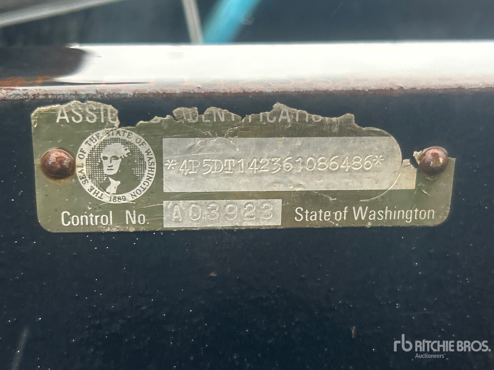 General Appearance with N.º de serie/VIN