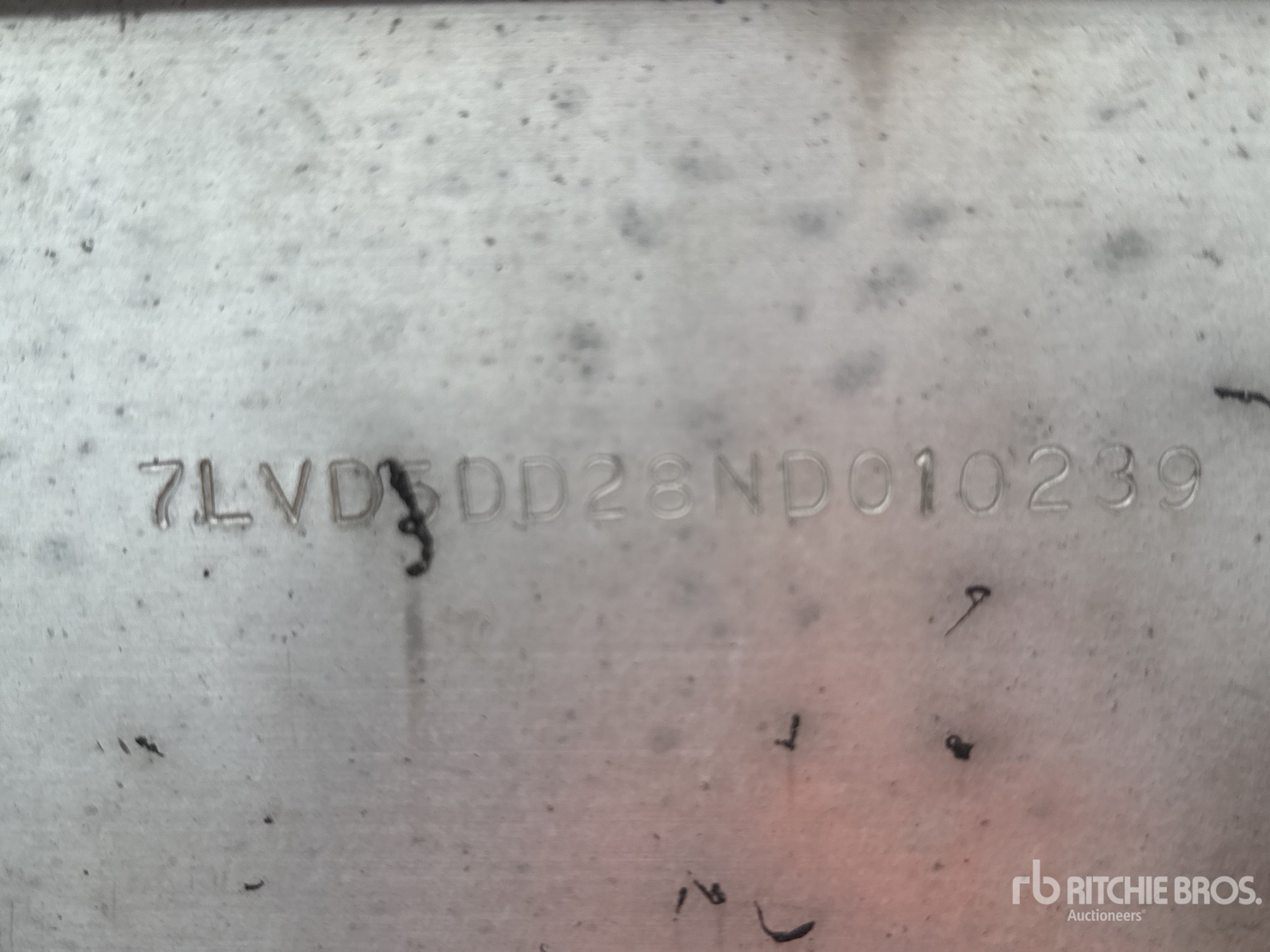 General Appearance with N.º de serie/VIN