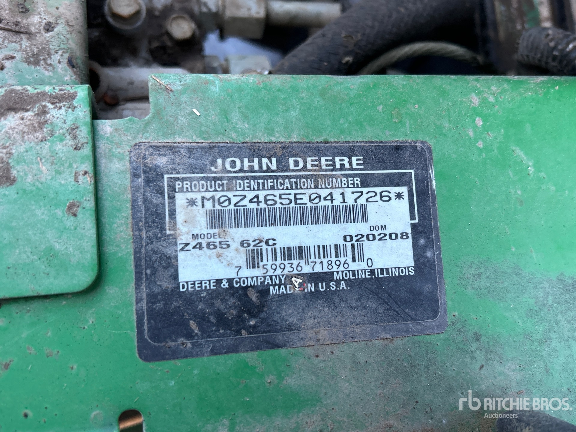 General Appearance with Numer seryjny/numer identyfikacyjny pojazdu