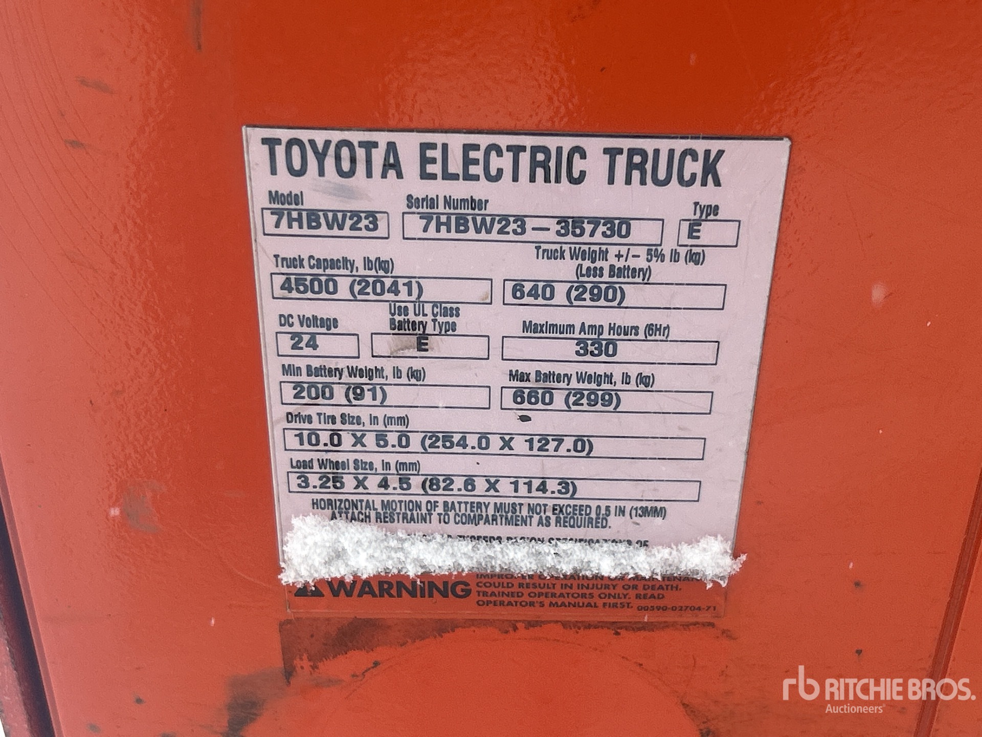 General Appearance with Numer seryjny/numer identyfikacyjny pojazdu