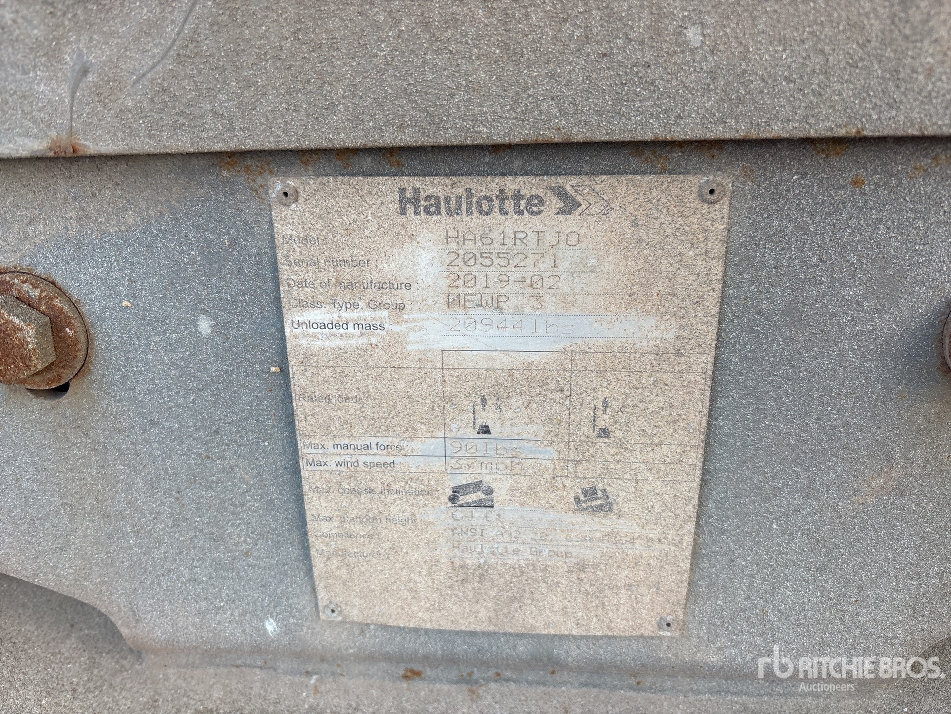 General Appearance with Numero seriale/numero d’identificazione del veicolo (VIN)