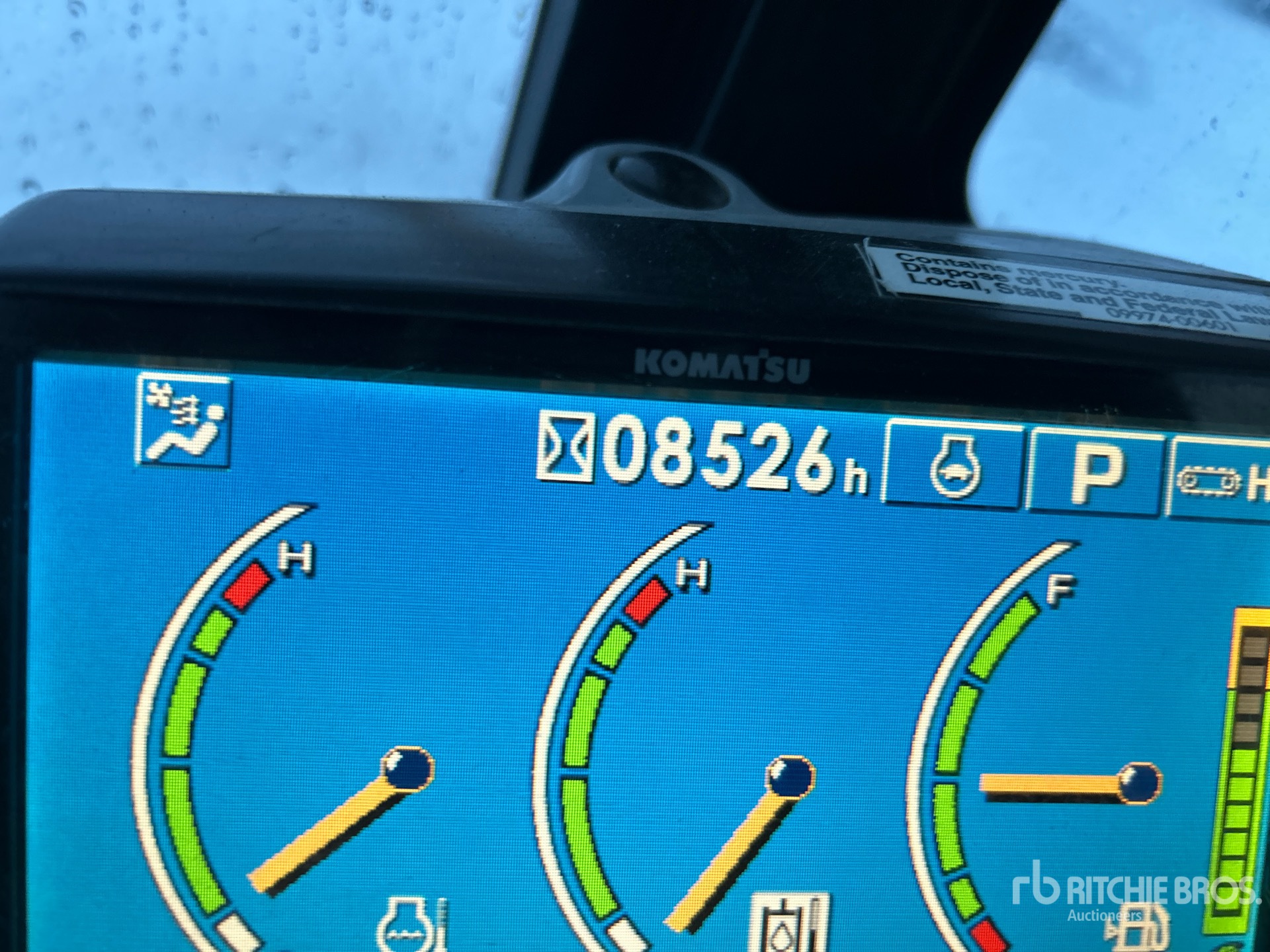 General Appearance with Horímetro / Odómetro