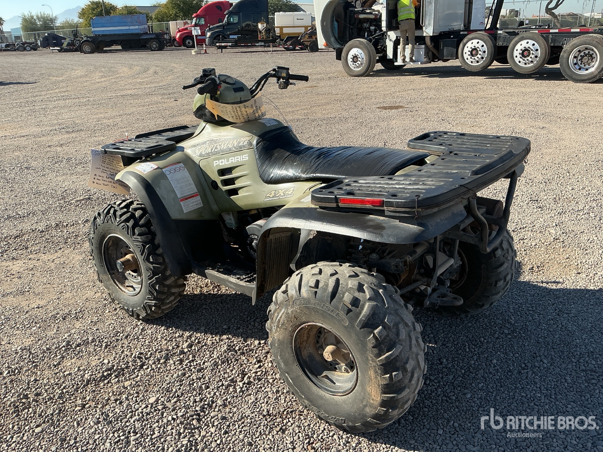 General Appearance with Picture, Left Rear Corner