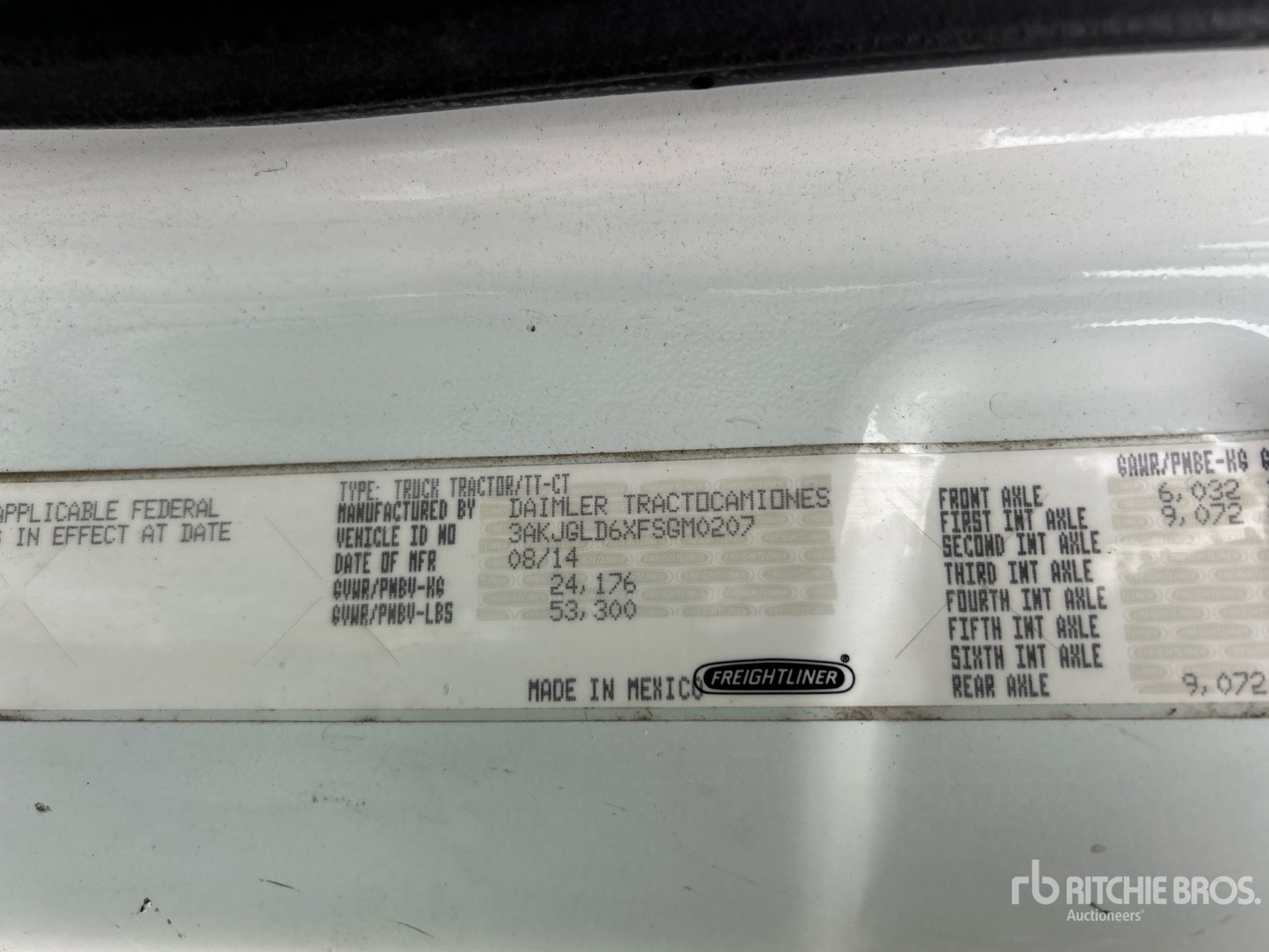 General Appearance with Second Serial Number/VIN Photo