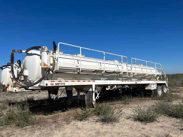 2012 Dragon 130 bbl T/A Vacuum Tanker Trailer