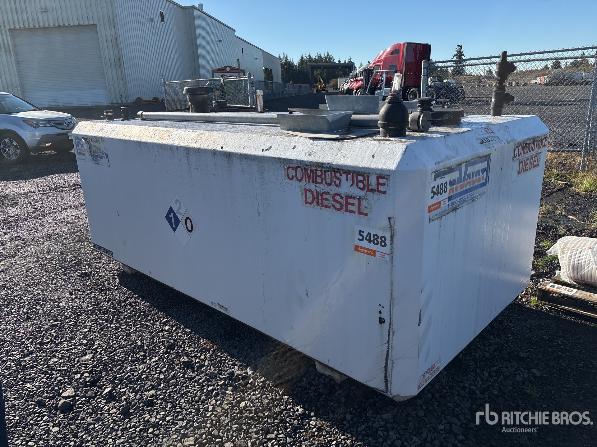 General Appearance with Picture, Left Rear Corner