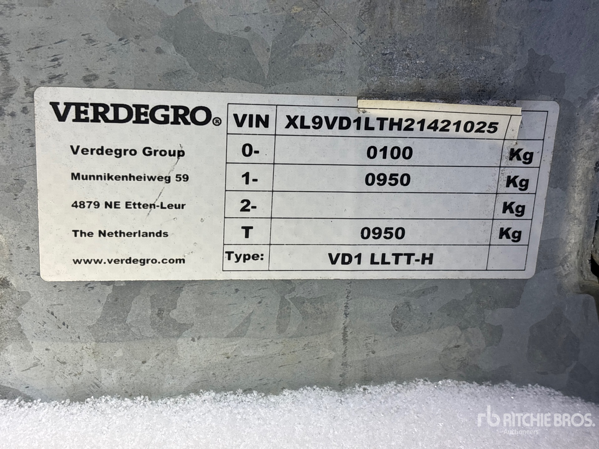 General Appearance with Seriennummer / FIN