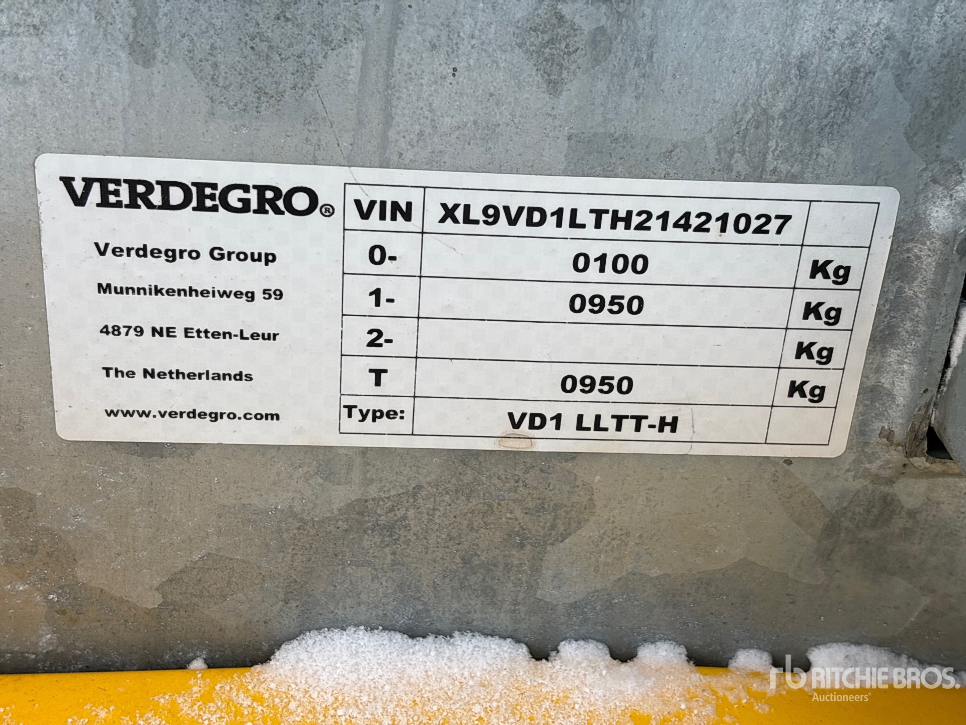 General Appearance with Seriennummer / FIN