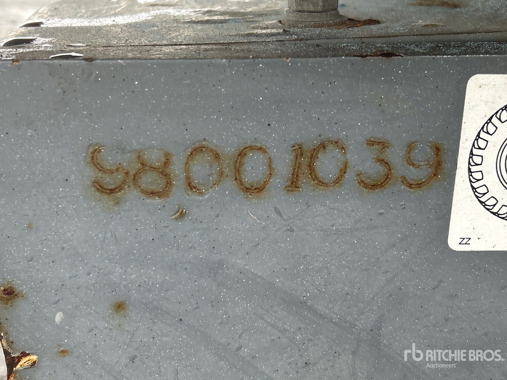 General Appearance with N.º de serie/VIN