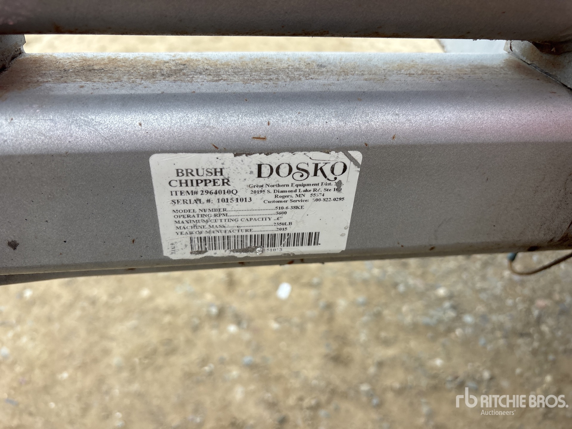 General Appearance with Numer seryjny/numer identyfikacyjny pojazdu