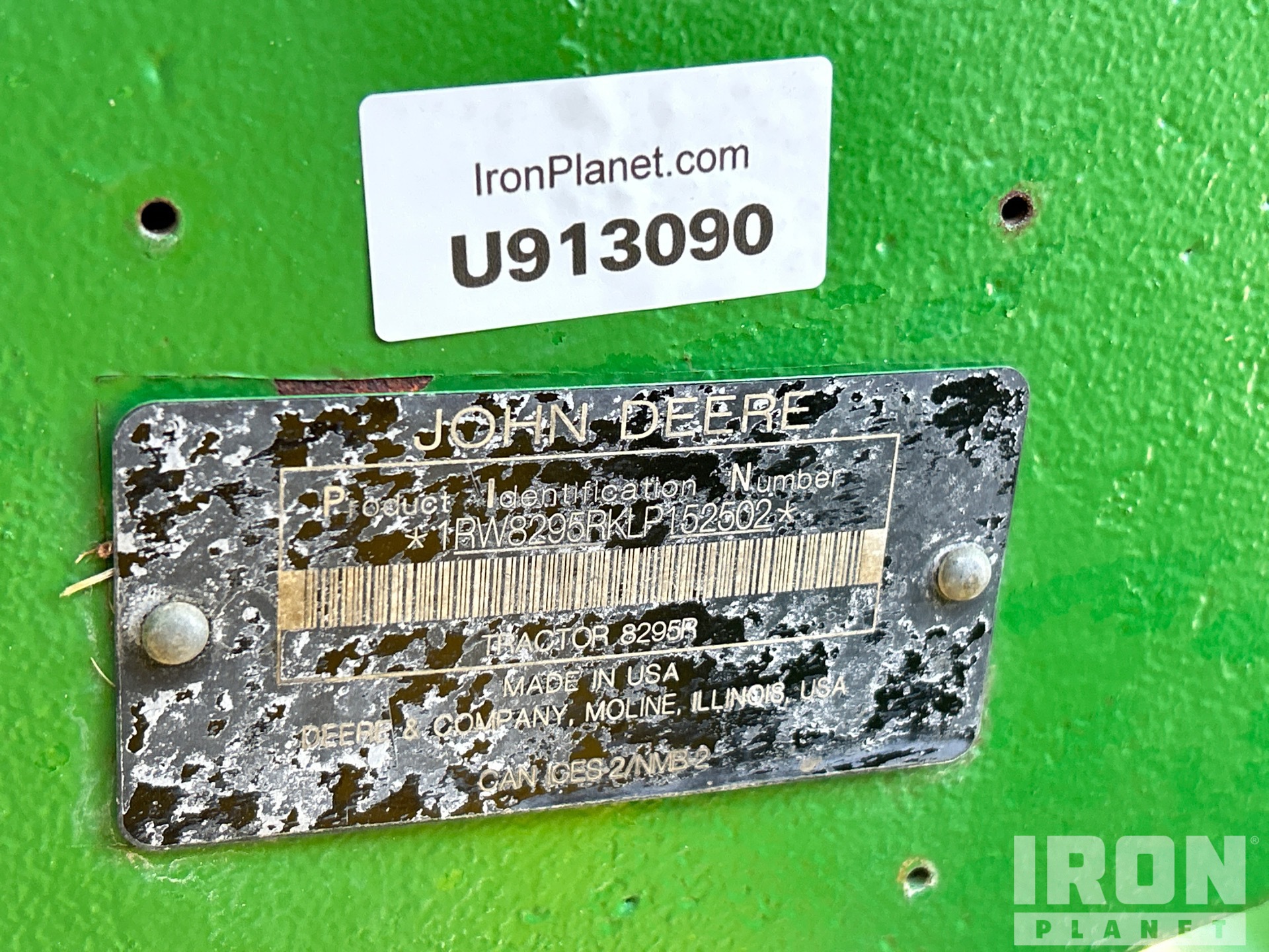 General Appearance with Seriennummer / FIN