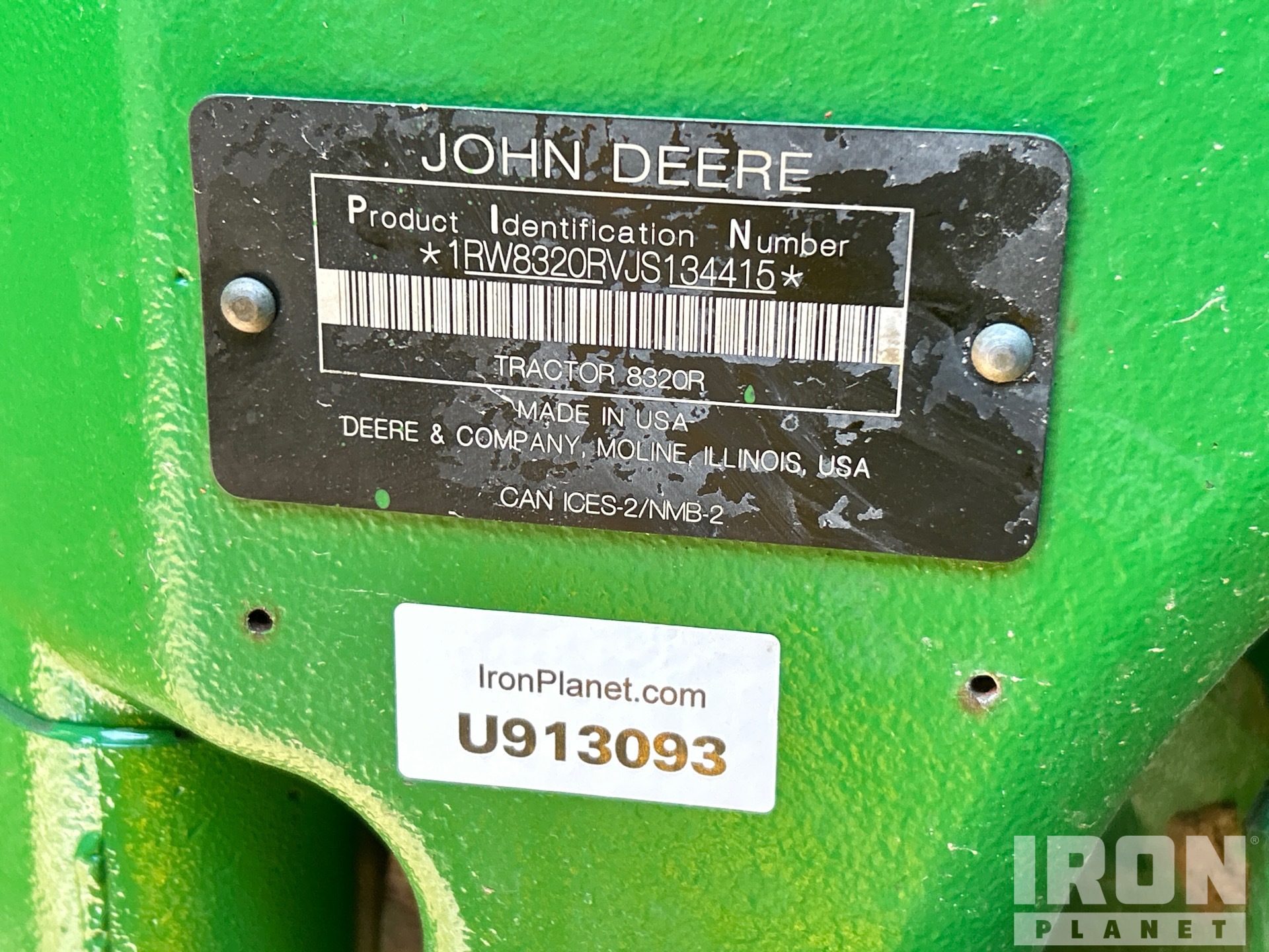 General Appearance with Seriennummer / FIN