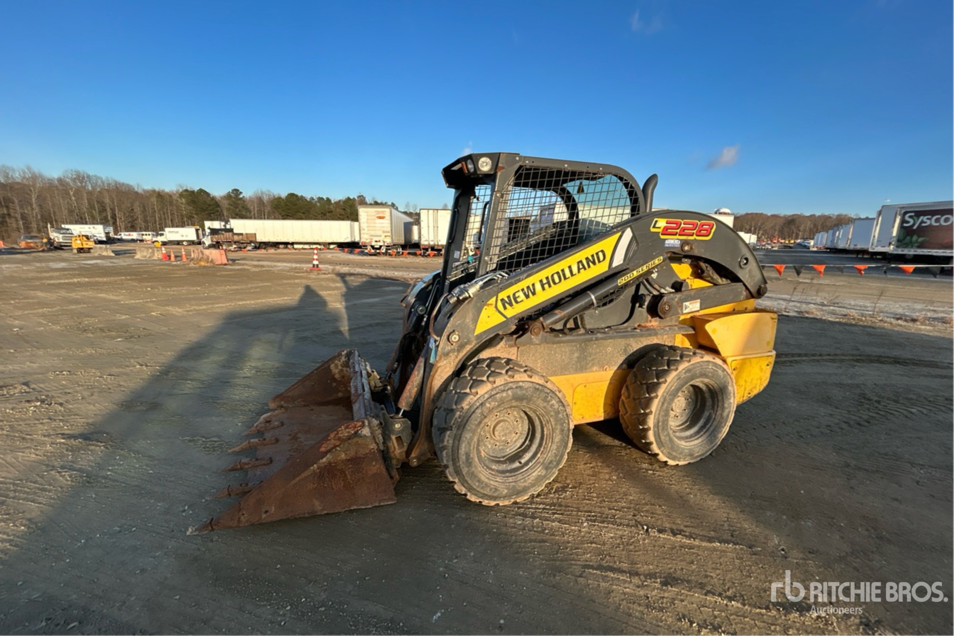 General Appearance with Picture, Left Front Corner