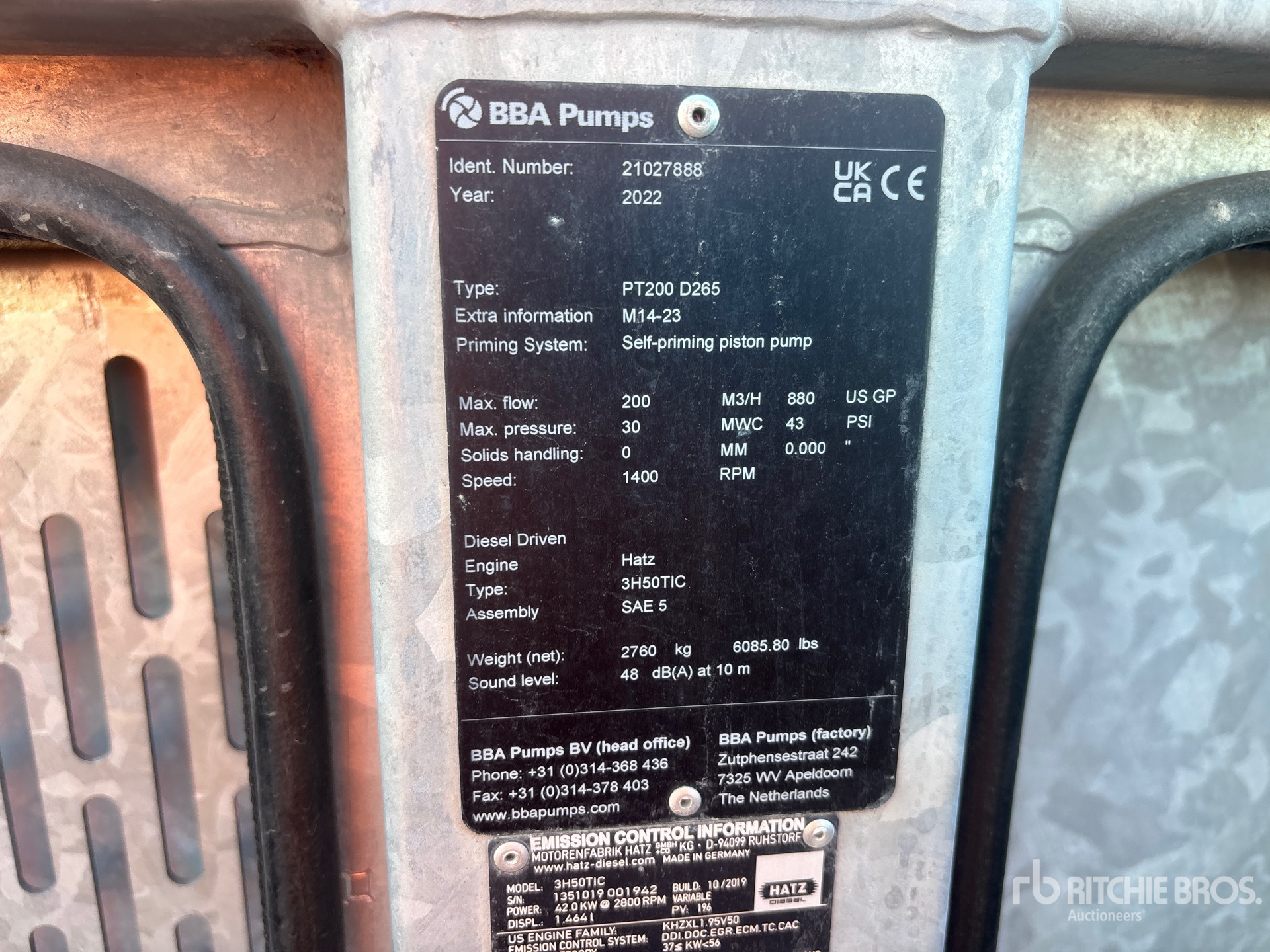 General Appearance with Seriennummer / FIN