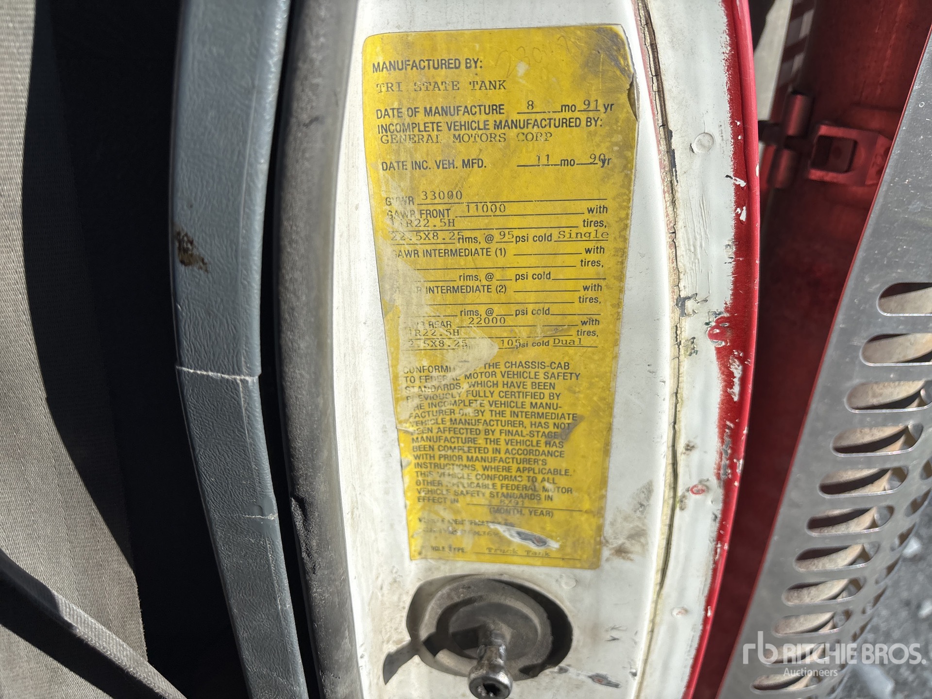 General Appearance with Numer seryjny/numer identyfikacyjny pojazdu