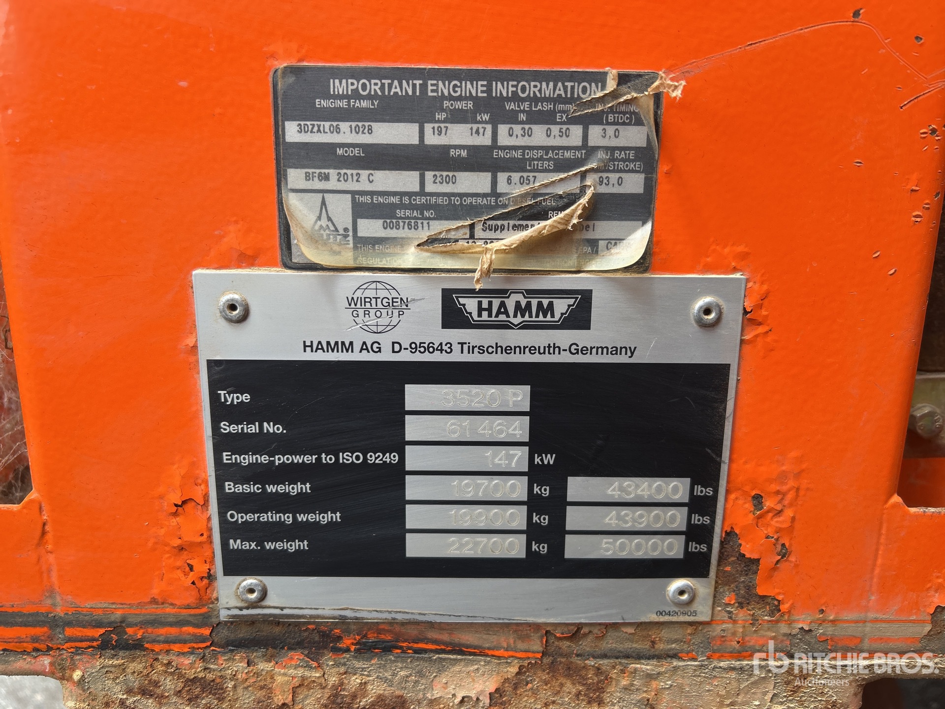 General Appearance with Numéro de série/Numéro d'identification du véhicule automobile