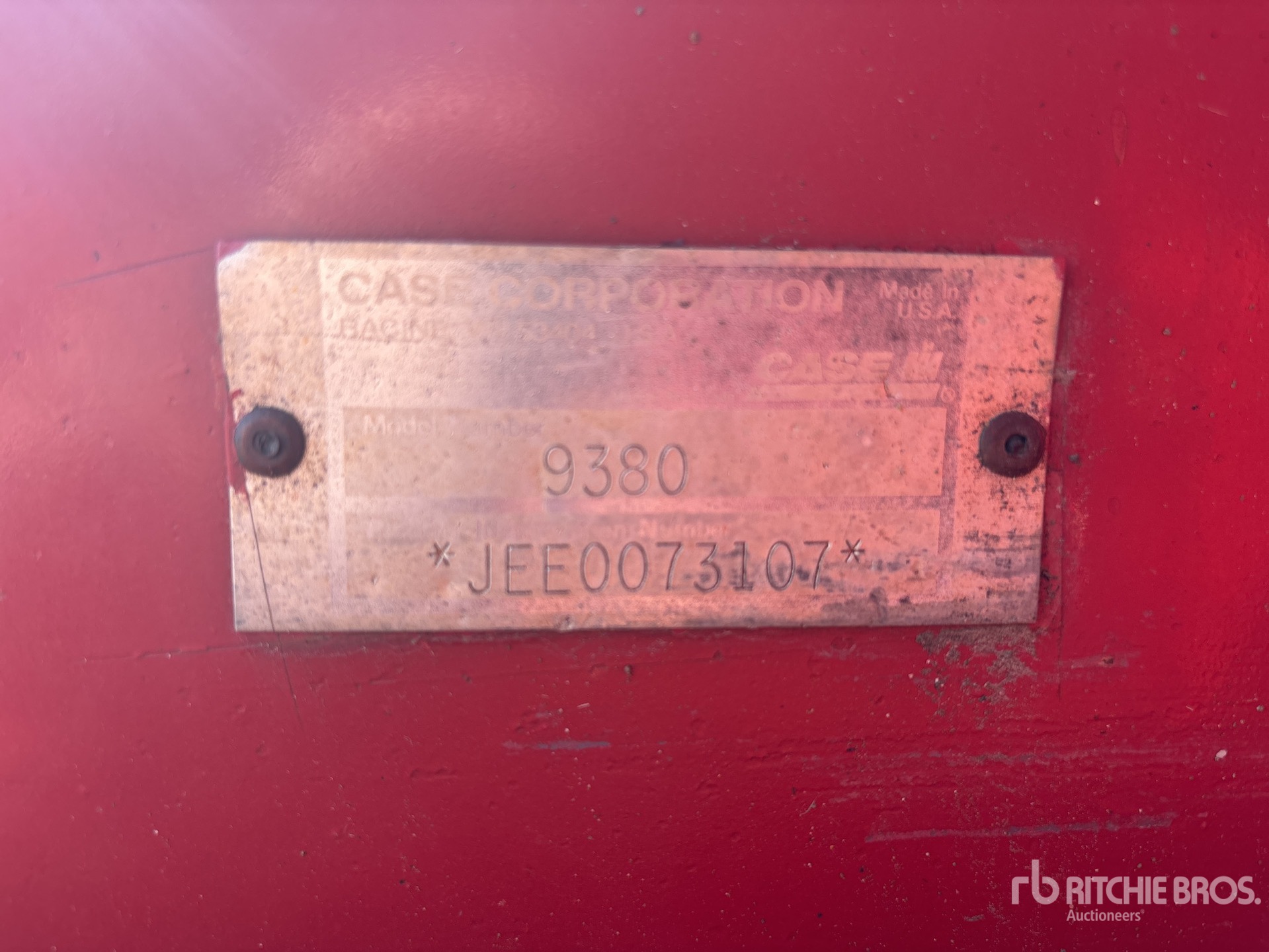 General Appearance with N.º de serie/VIN