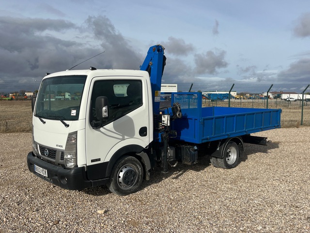 2017 Nissan Cabstar NT400 35.15 4x2 w/ PM Serie 2-2522 Tipper Truck w/Crane