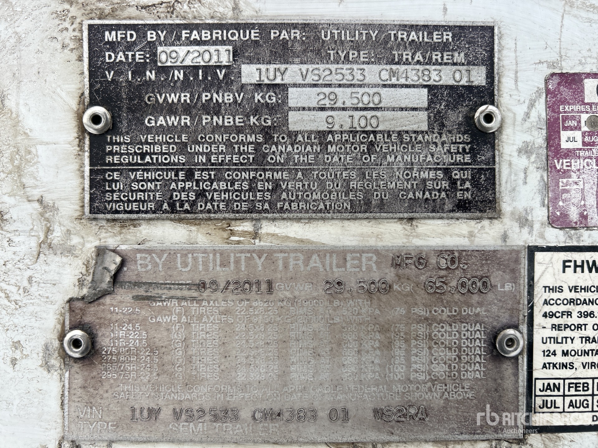 General Appearance with Seriennummer / FIN