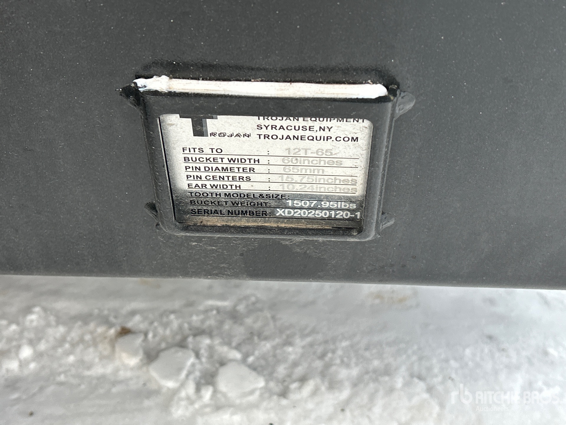 General Appearance with N.º de serie/VIN