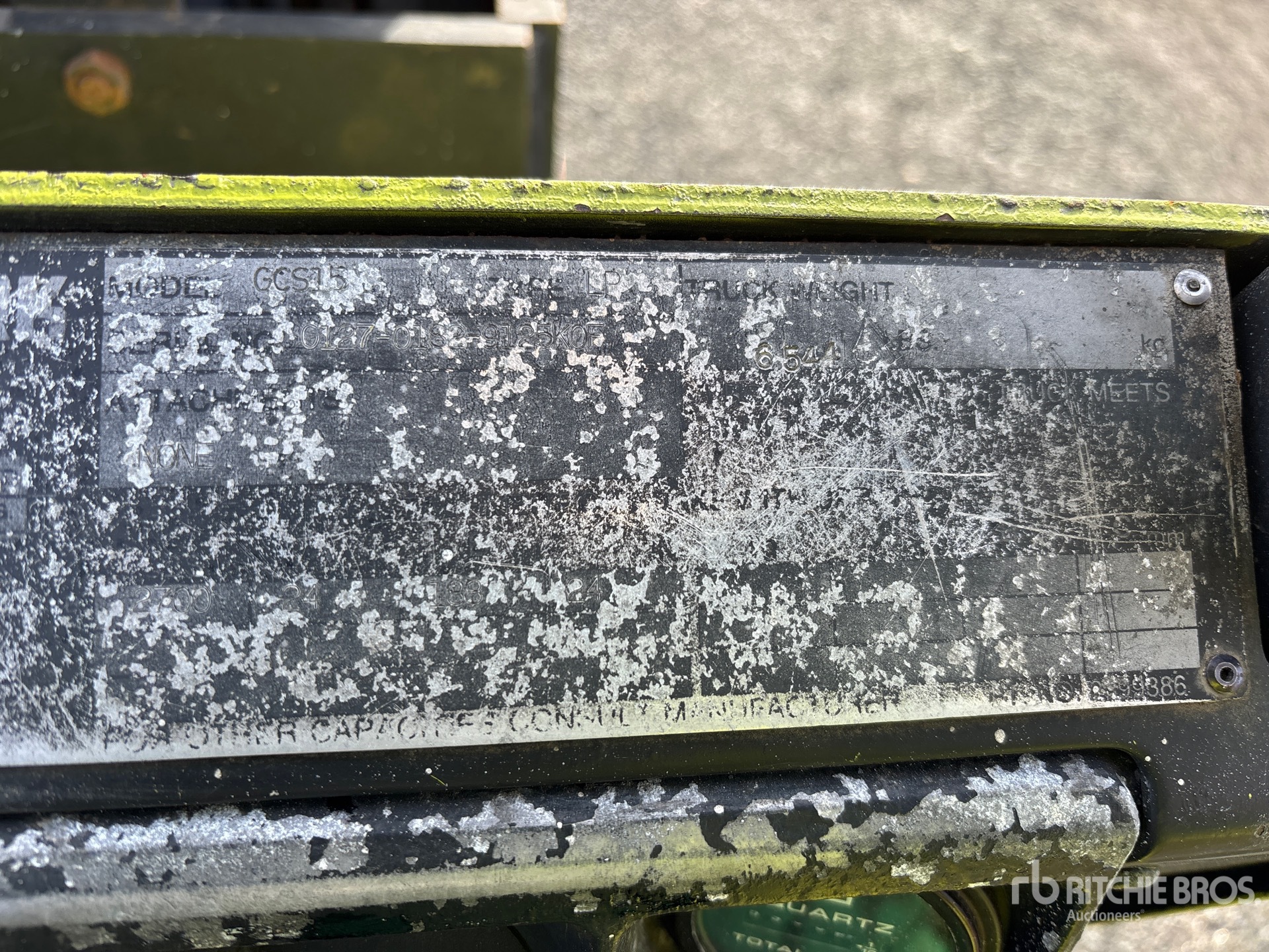 General Appearance with Numéro de série/Numéro d'identification du véhicule automobile