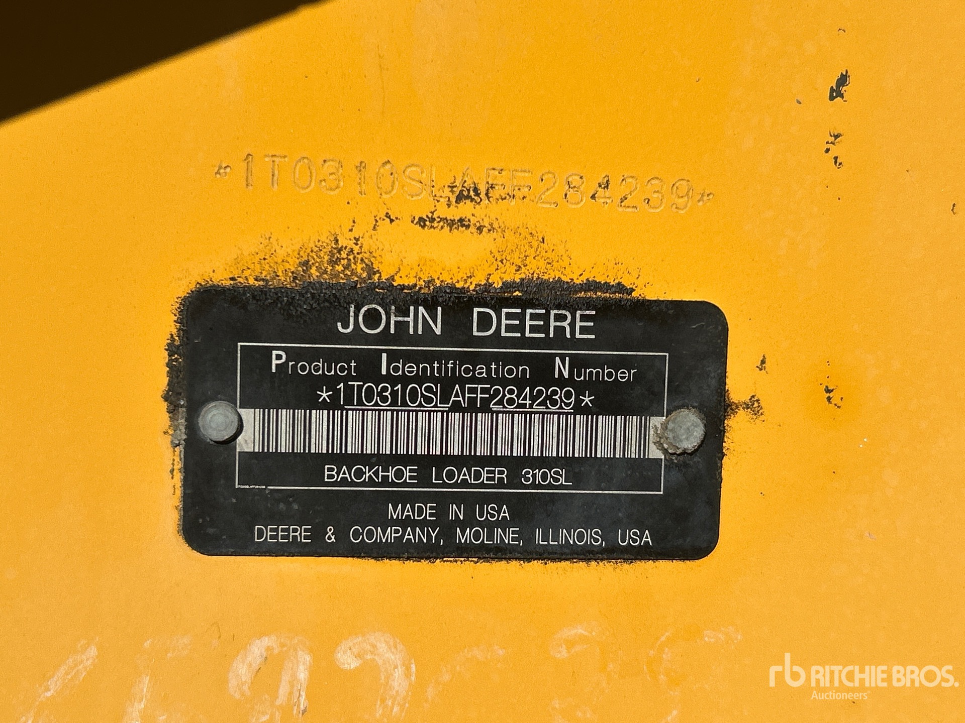 General Appearance with Numer seryjny/numer identyfikacyjny pojazdu