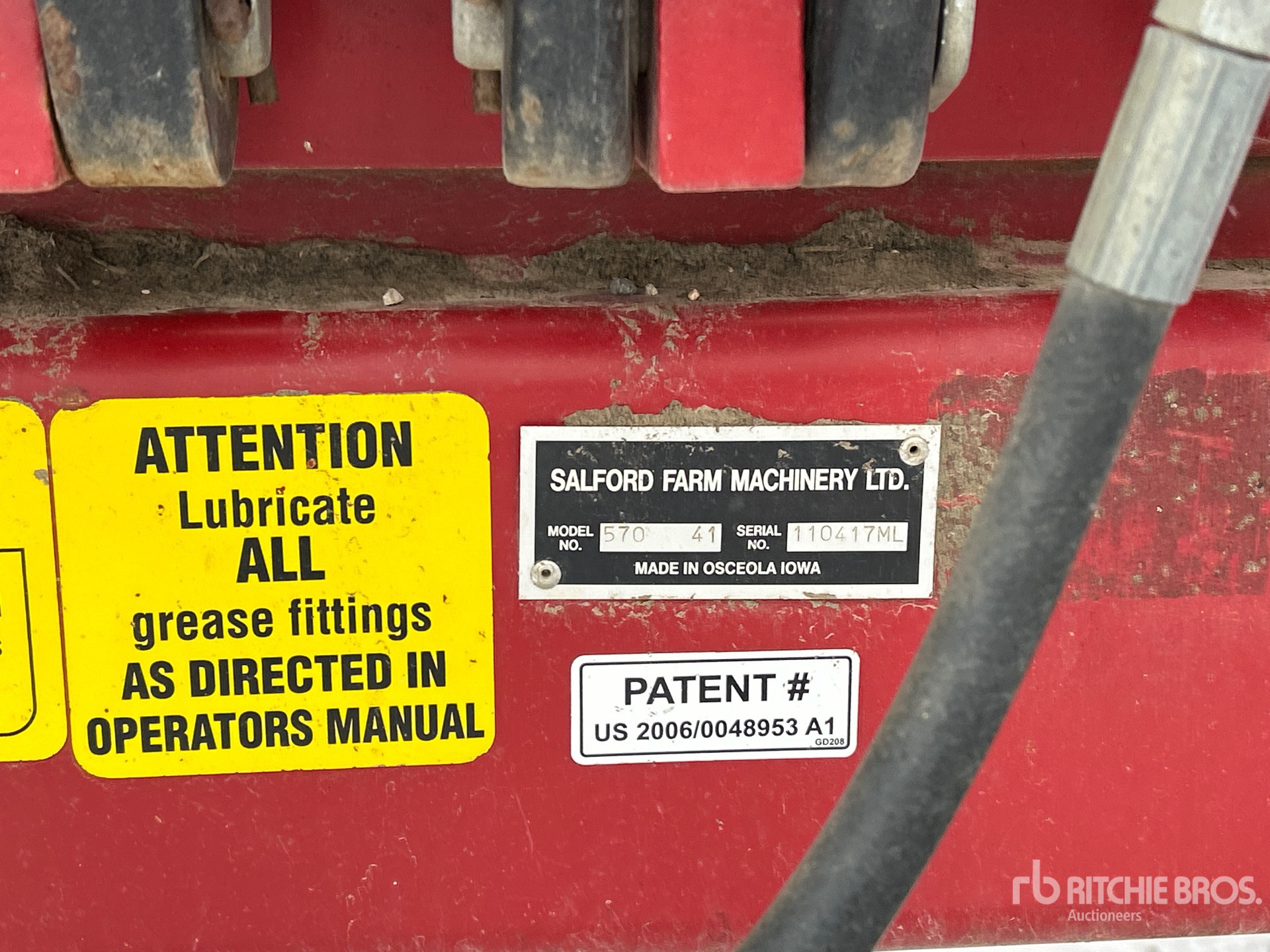 General Appearance with N.º de serie/VIN