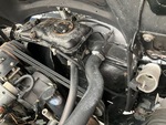 Engine with Radiator