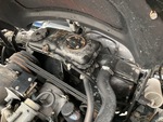 Engine with Cooling System Leaks