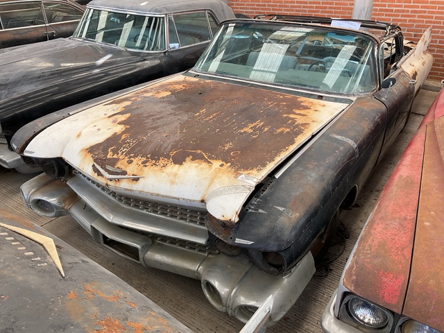 1959 Cadillac Serie 62 Automovil (Solo Partes) / Parts Only Automobile