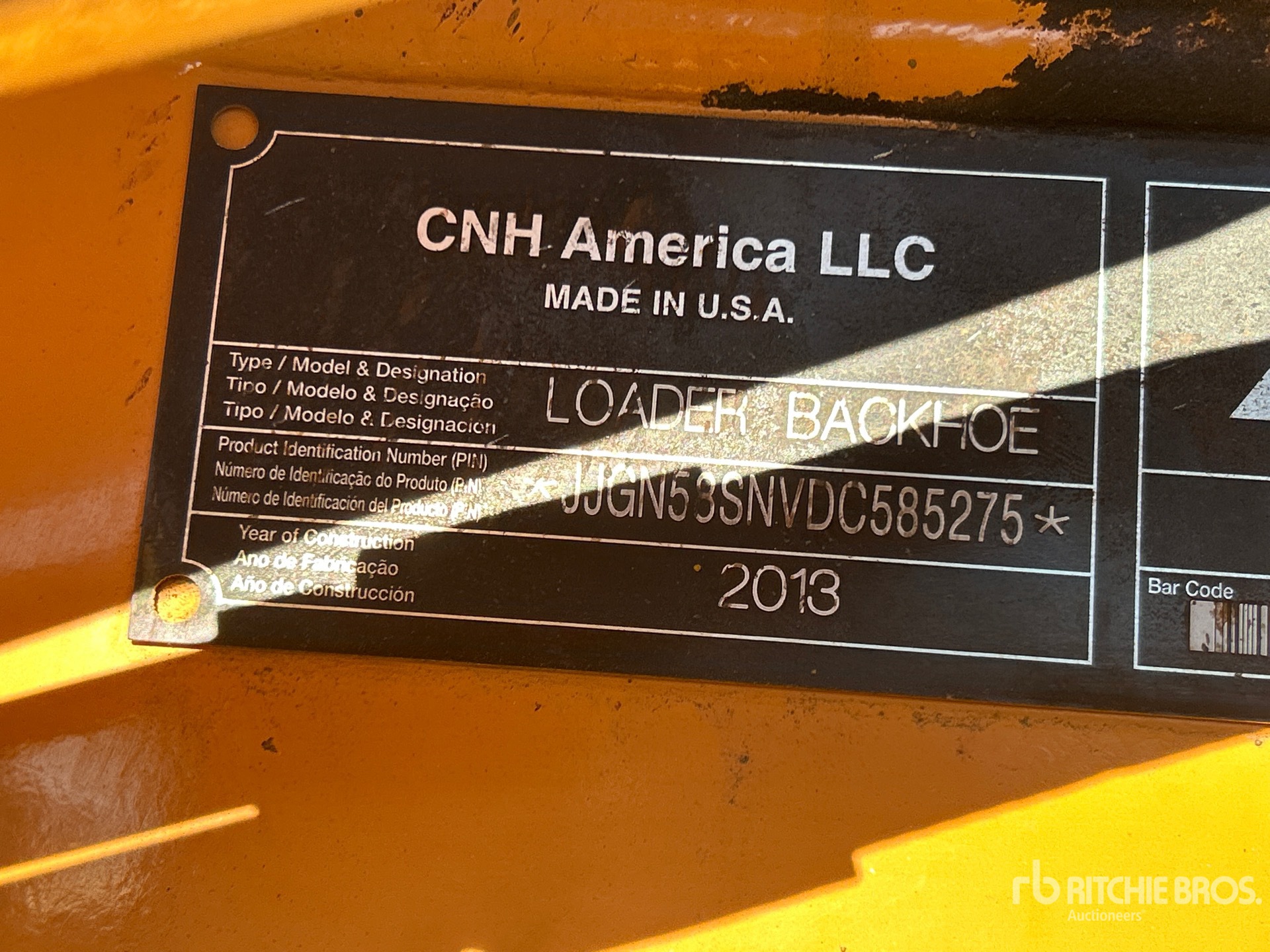 General Appearance with Numer seryjny/numer identyfikacyjny pojazdu