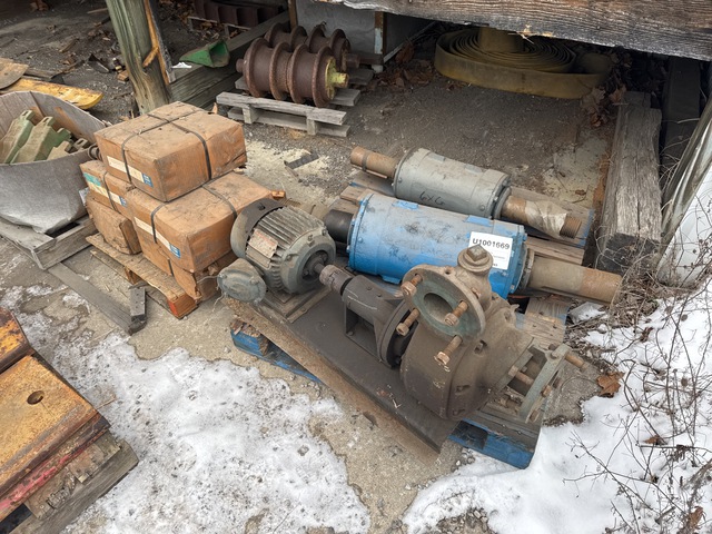 Quantity of (8) Pallets of Electric Plant Equipment, Chains