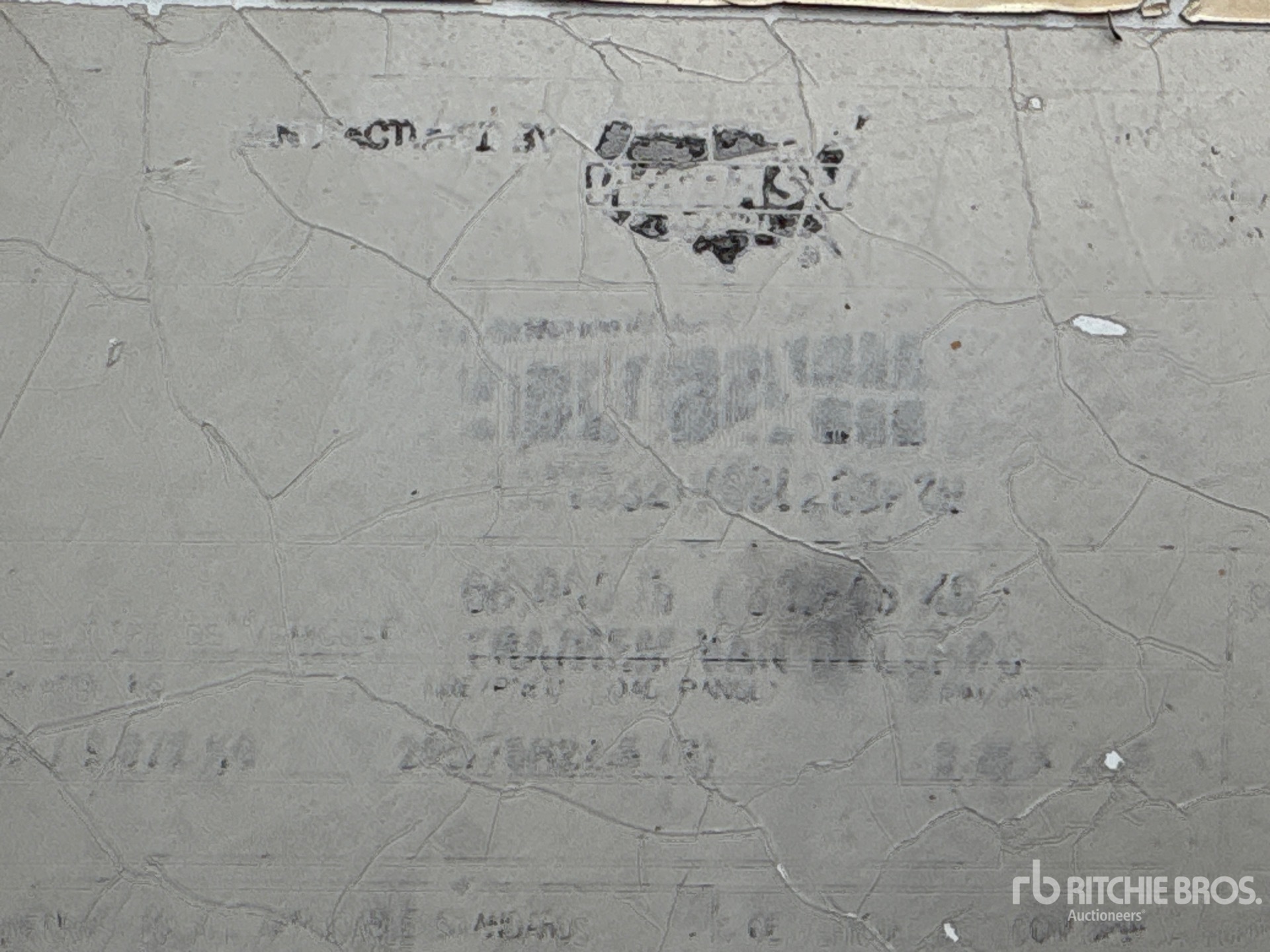 General Appearance with N.º de serie/VIN