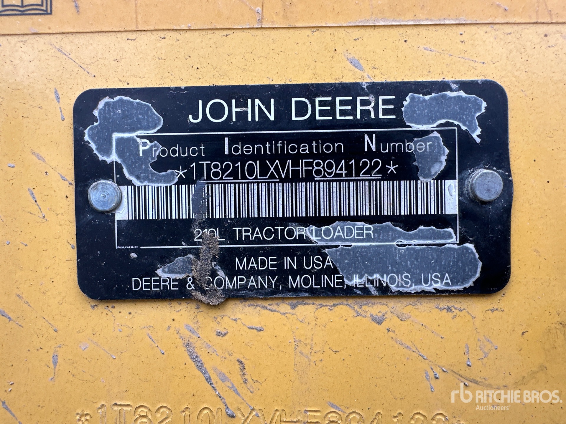 General Appearance with Numero seriale/numero d’identificazione del veicolo (VIN)