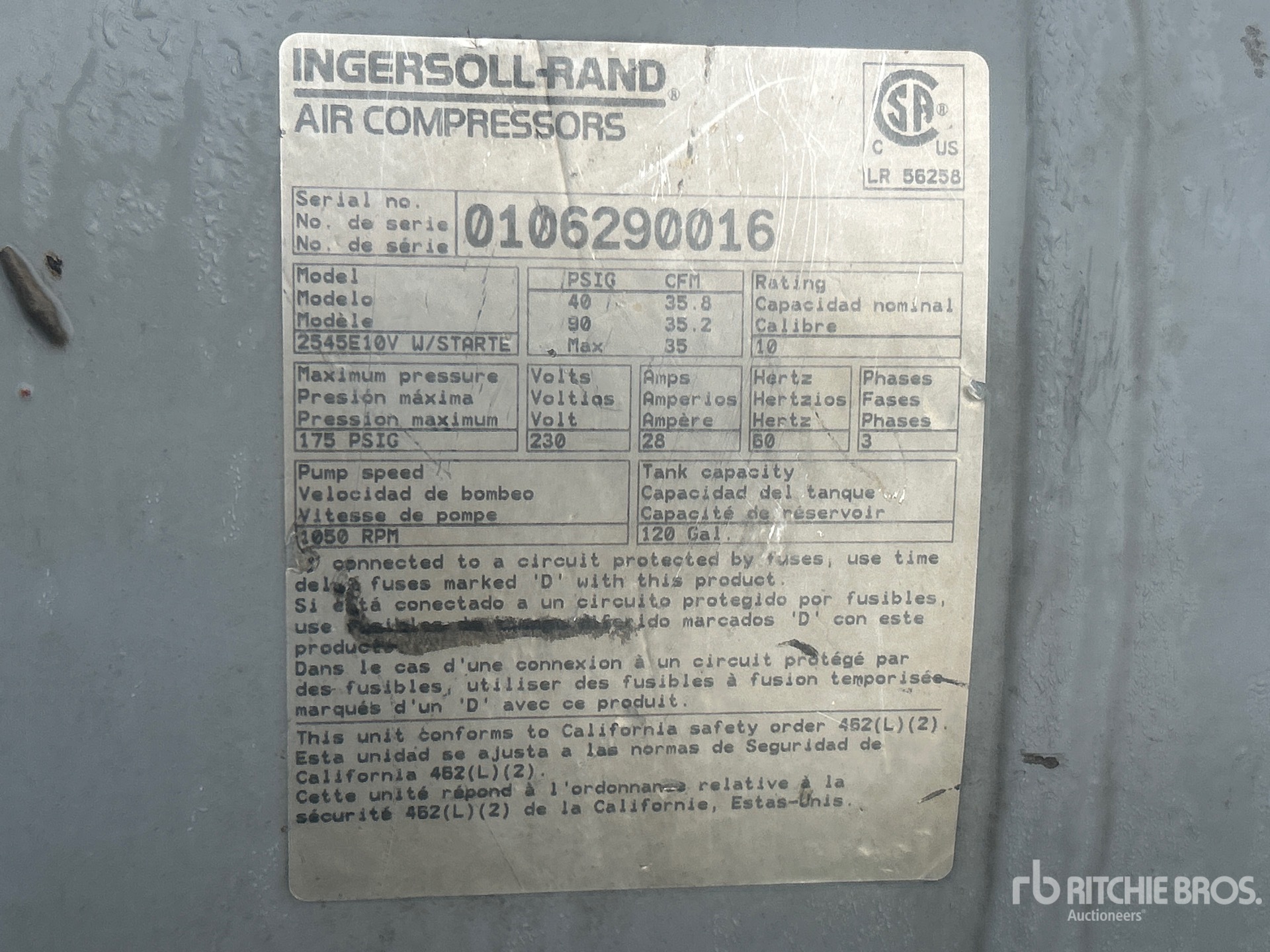 General Appearance with Seriennummer / FIN