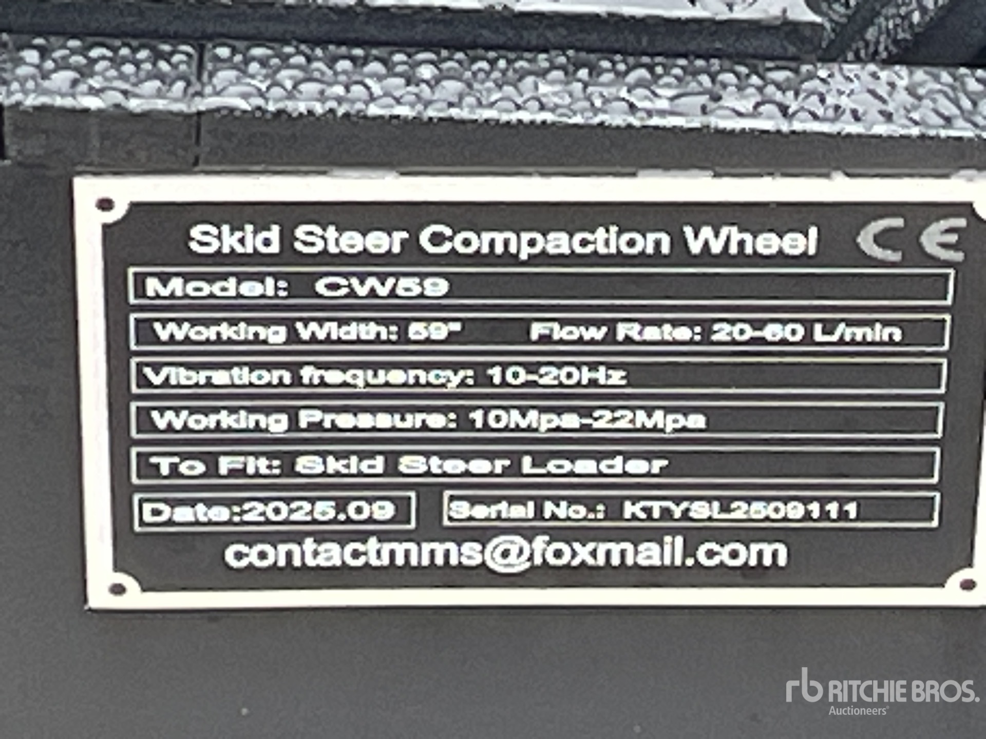 General Appearance with Numero seriale/numero d’identificazione del veicolo (VIN)