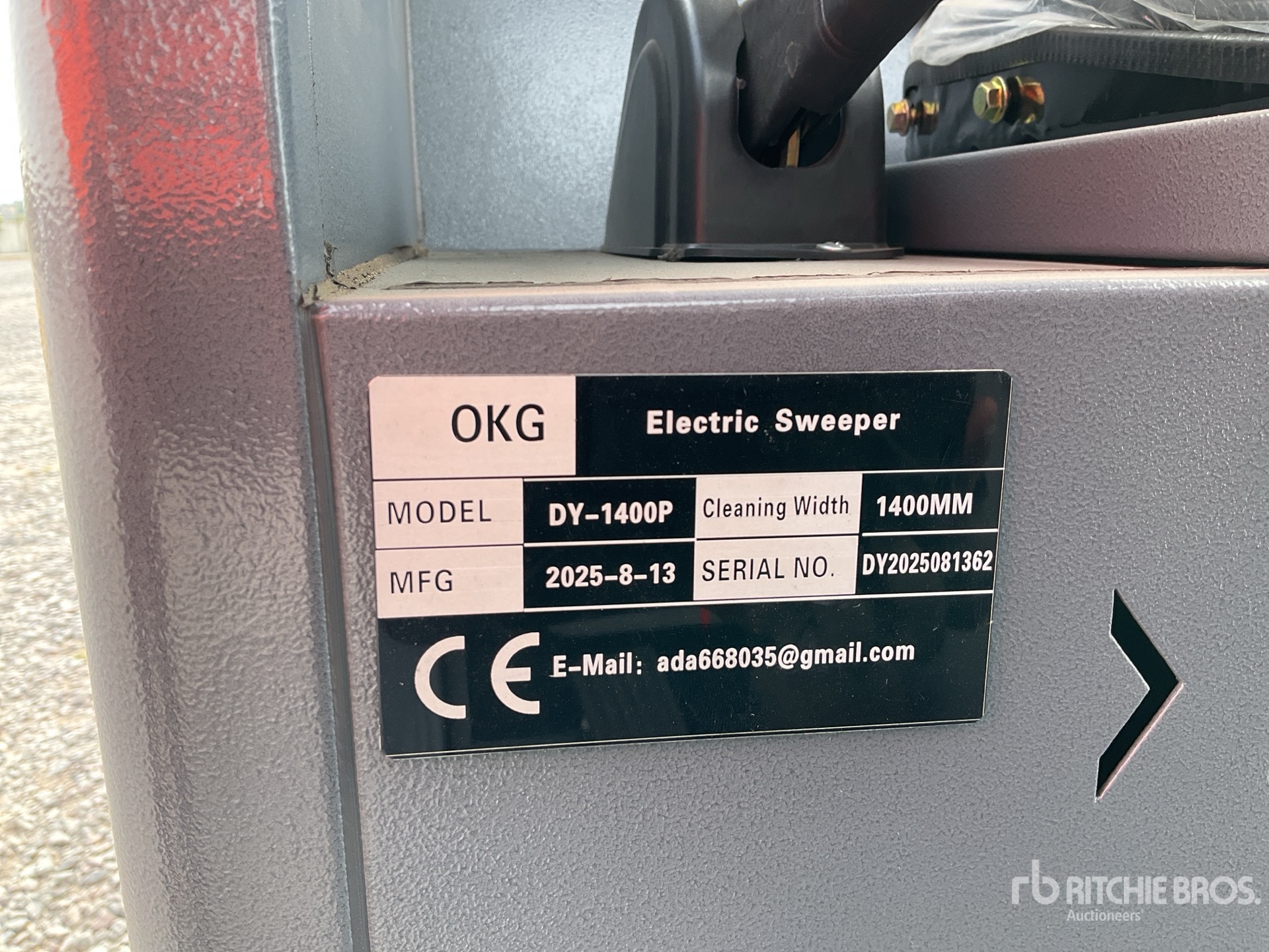 General Appearance with N.º de serie/VIN