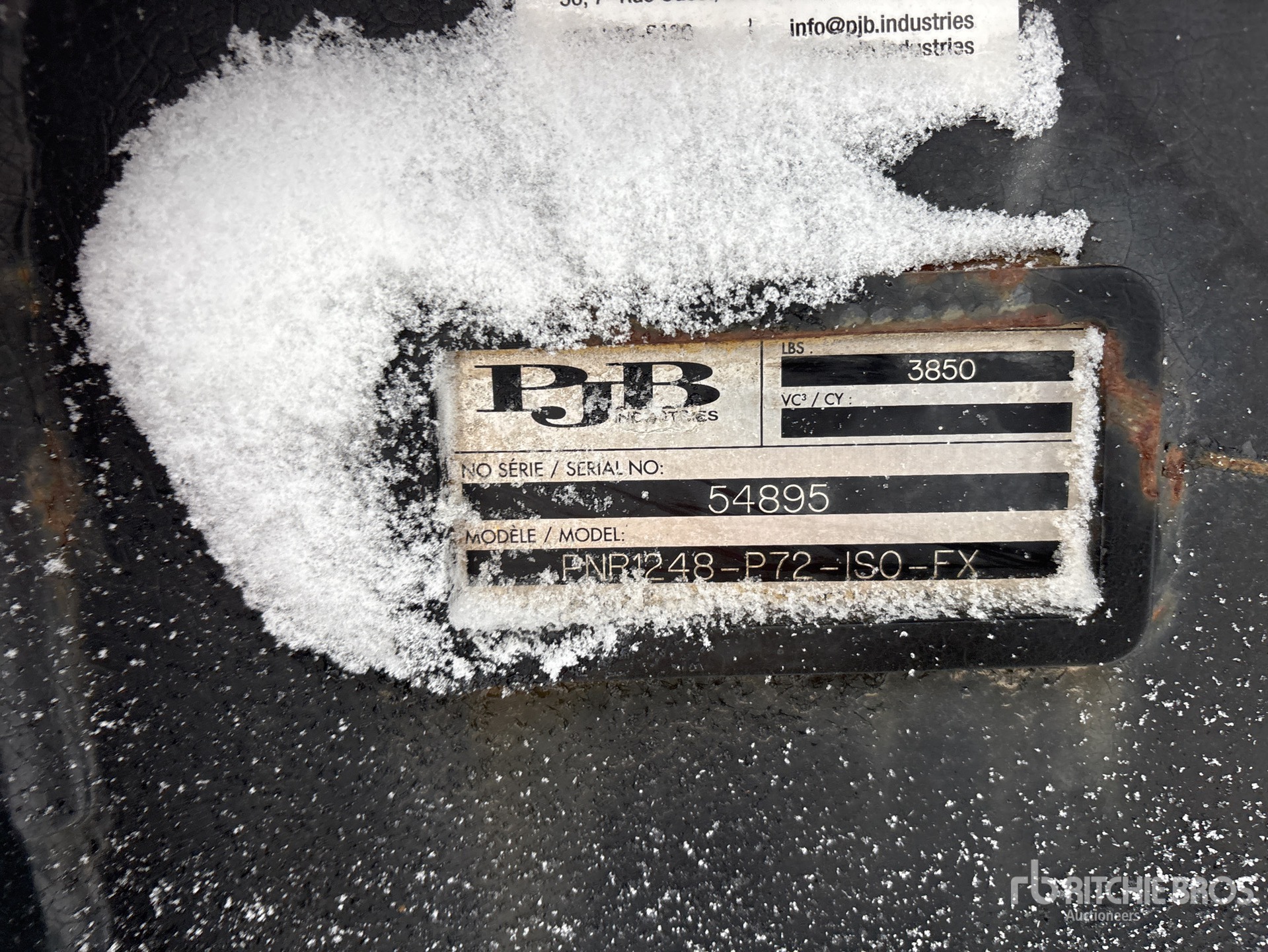 General Appearance with N.º de serie/VIN