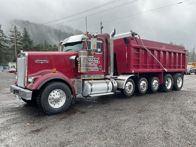 2018 Kenworth W900 12x4 Five Axle Dump Truck