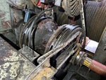 Crane Superstructure with Hoist and Boom Clutches