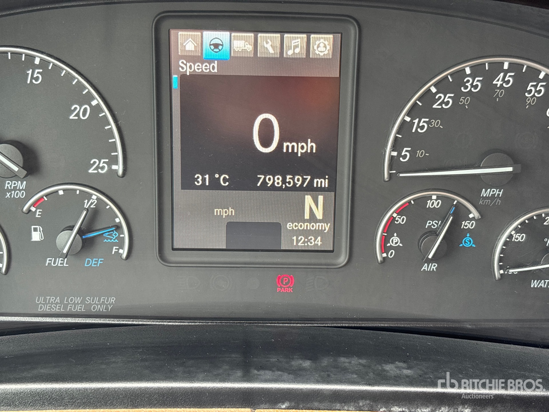 General Appearance with Hour Meter / Odometer