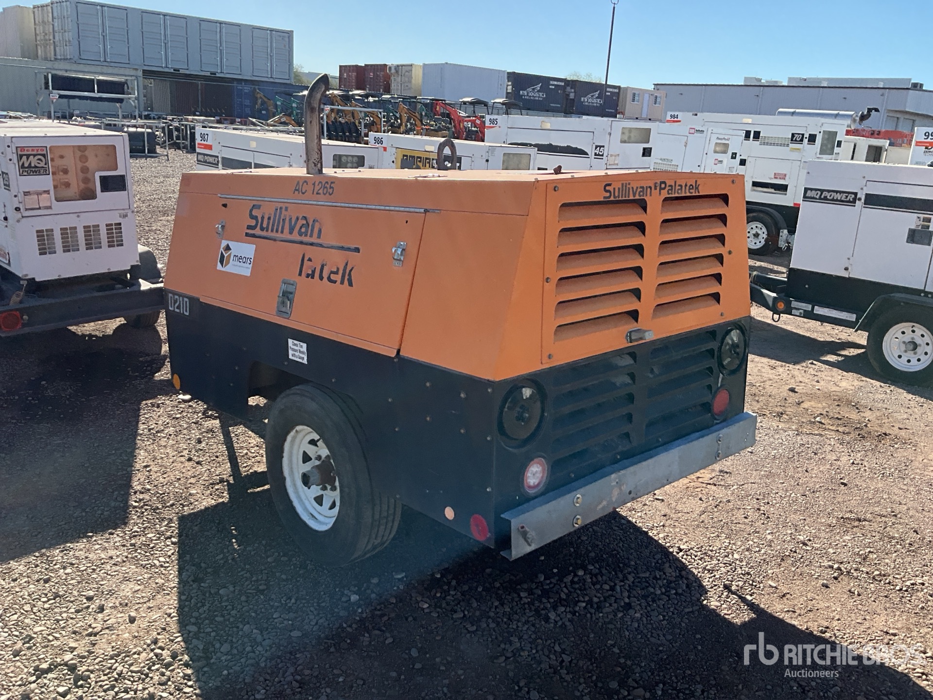 General Appearance with Picture, Left Rear Corner