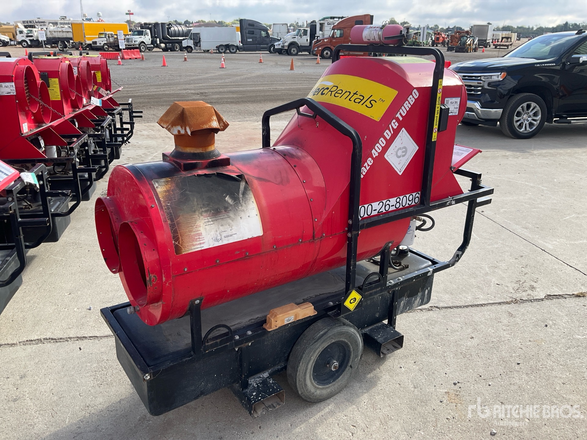 General Appearance with Picture, Left Front Corner