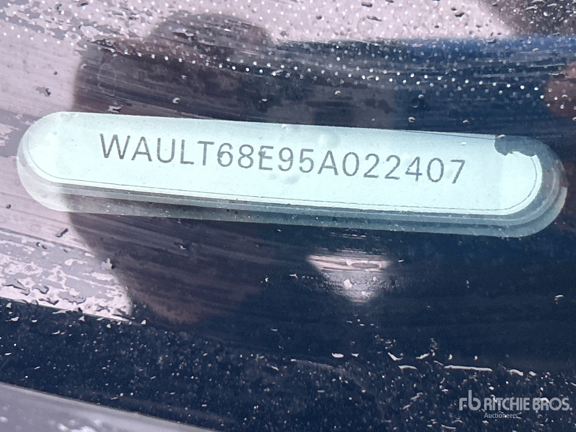 General Appearance with N.º de serie/VIN