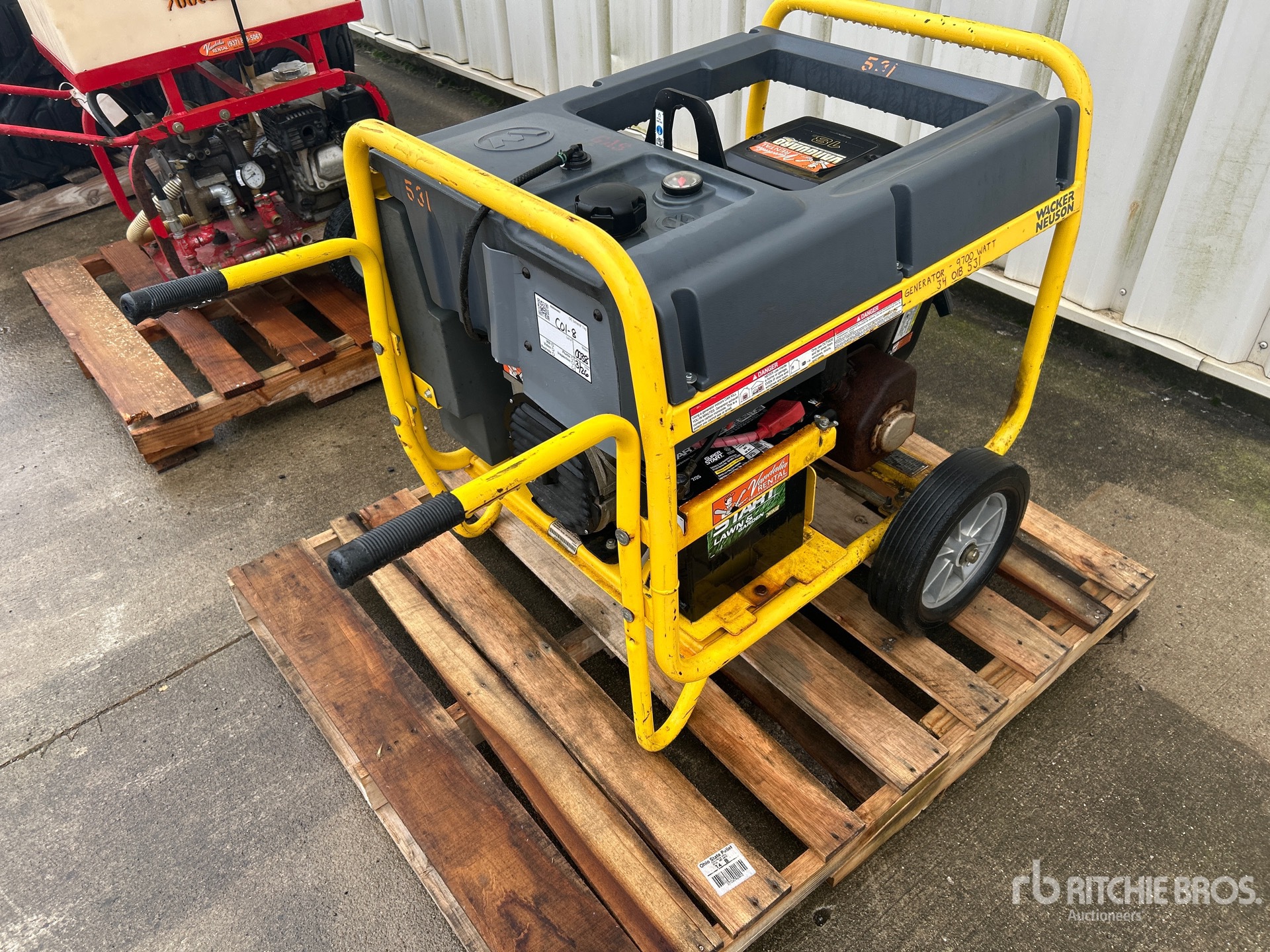 General Appearance with Picture, Left Rear Corner