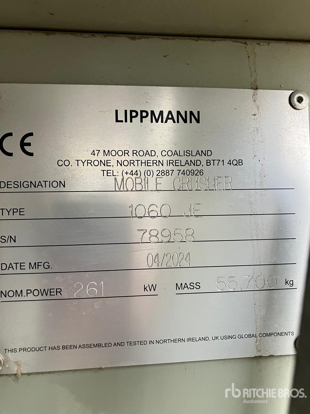 General Appearance with Numero seriale/numero d’identificazione del veicolo (VIN)