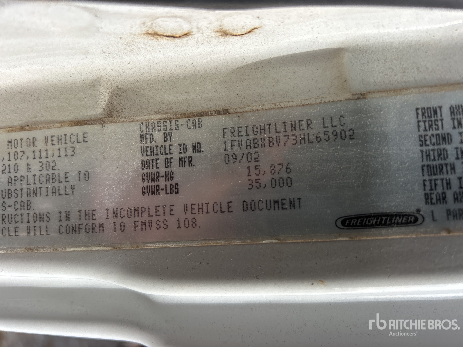 General Appearance with Seriennummer / FIN