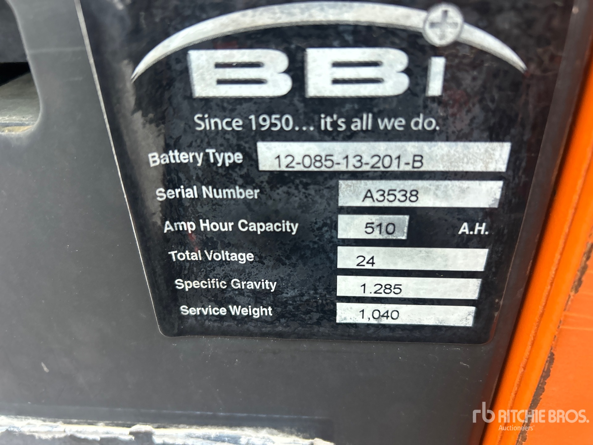 General Appearance with Seriennummer / FIN