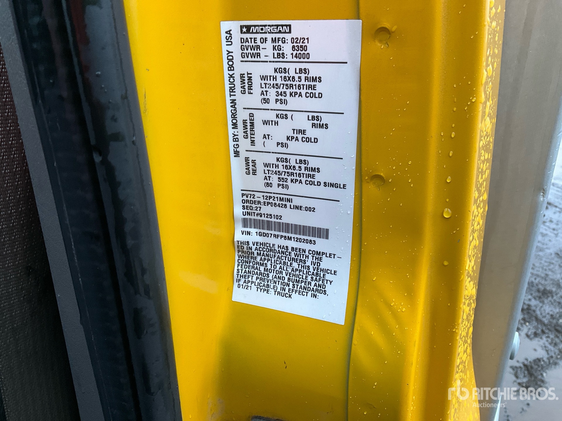 General Appearance with Second Serial Number/VIN Photo